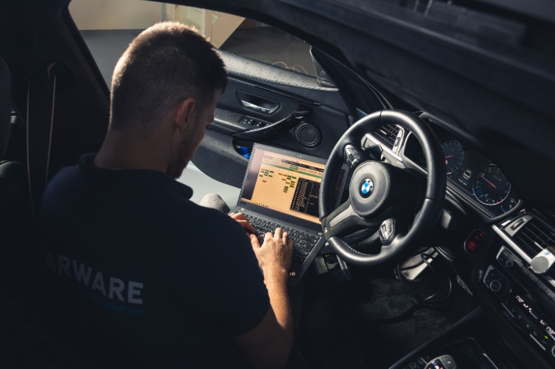 Electronisch stuurslot